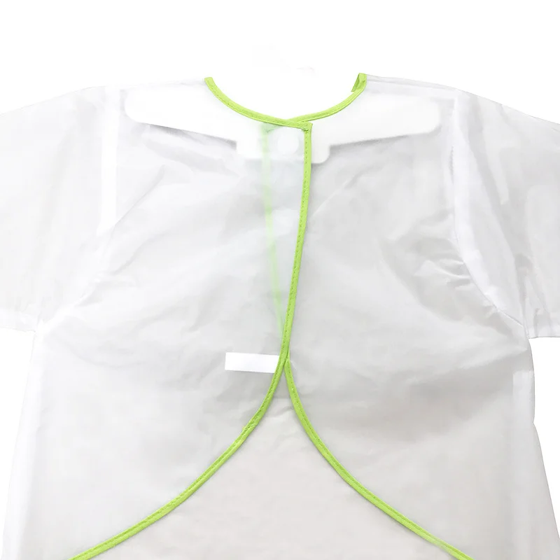 Panwenbo прозрачная художественная одежда с длинным рукавом для детского сада, детская одежда, Детский фартук, оптовая продажа