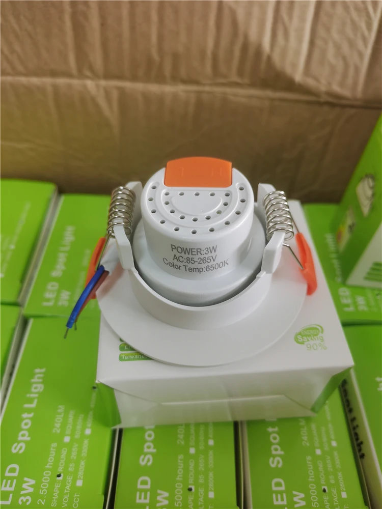 Adjustable Indoor Mini Recessed Focus Spotlight Ceiling Spot Down Light Led Downlight