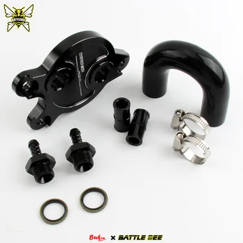 1Set Transmission Oil Cooler Adopter for Mazda 3 6 Mazda CX-5 AN8 3/8'' Fitting BATTLEBEE BB-TCA-123