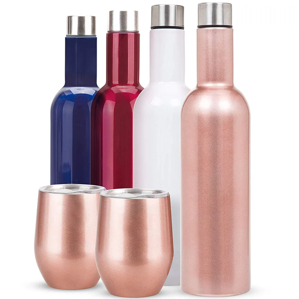 Stainless Steel Wine Bottle Tumbler