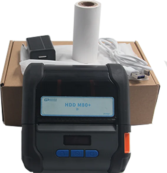 Checkout Terminal Portable Printer Hdd M80+ 0.96 Inch Oled Display