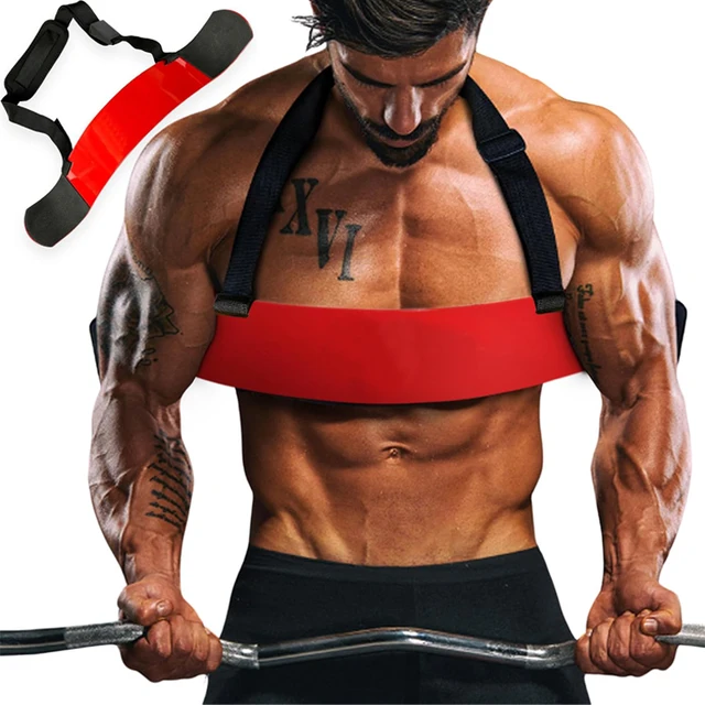 MEET Arm Blaster for Biceps & Triceps - Heavy Duty Workout Bicep Bomber Curl Support Isolator - Exercise Equipment
