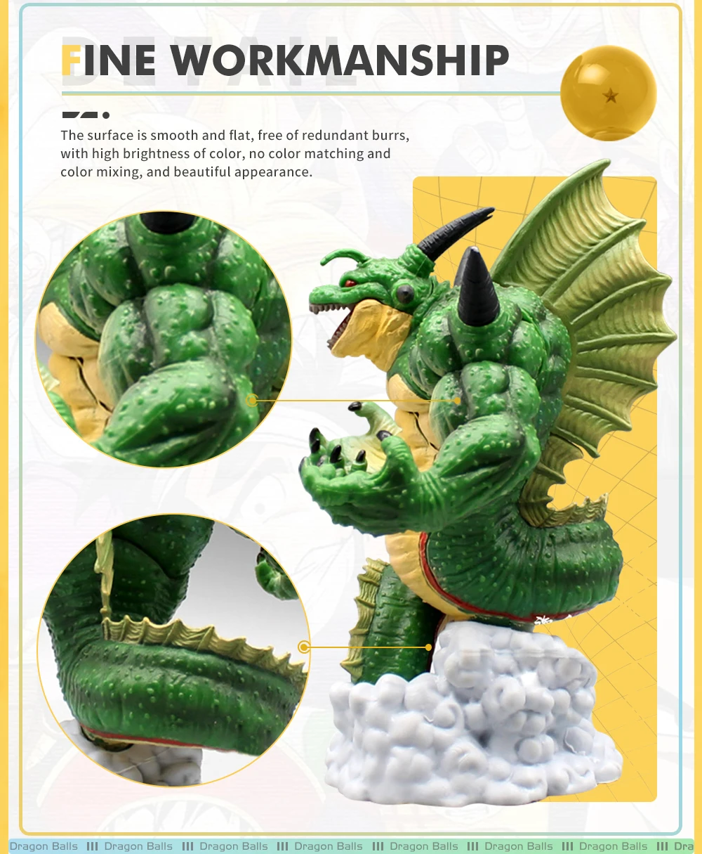 Customized Action Figures Dragonball Figures Shenron Large Fat Dragon