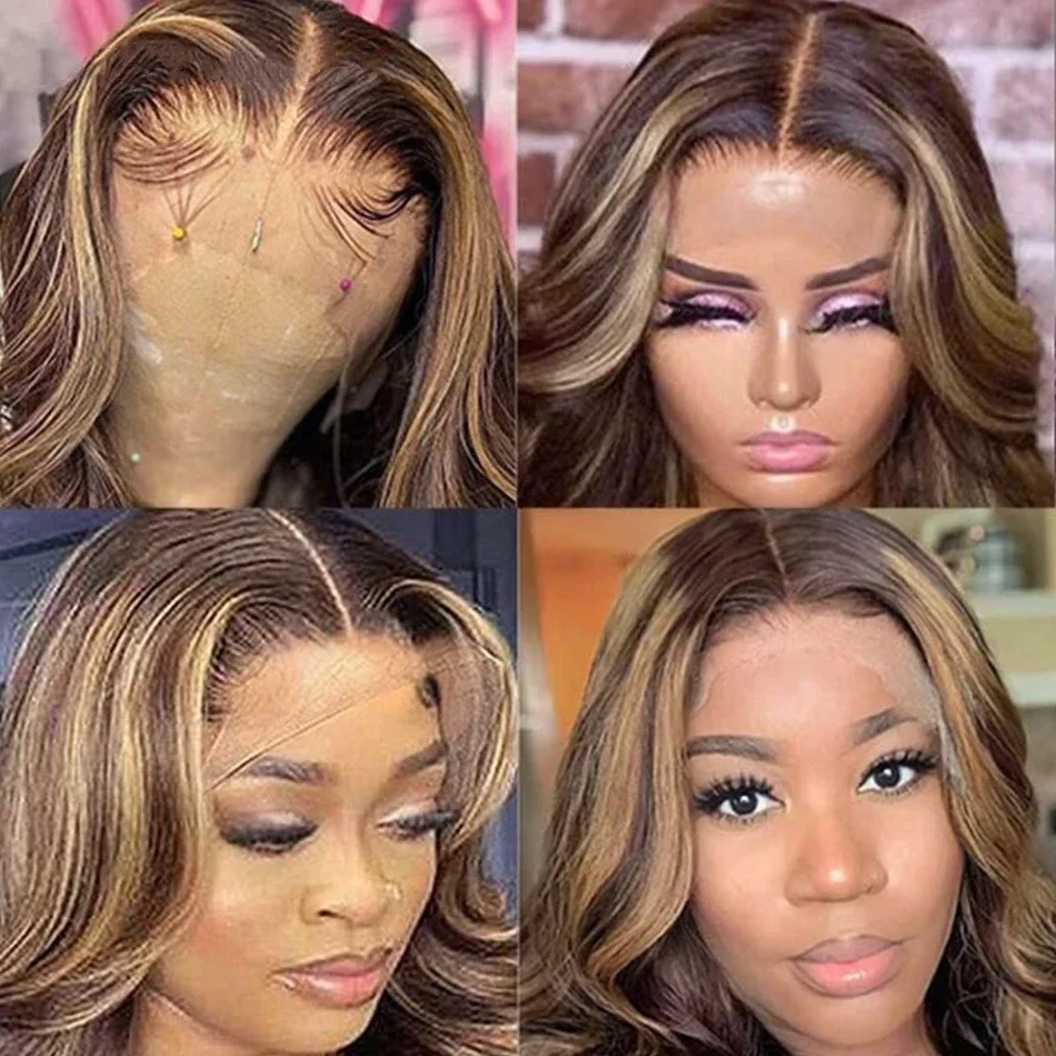 Parrucca lace front body wave in capelli veri pre-pizzicata_voghion.com