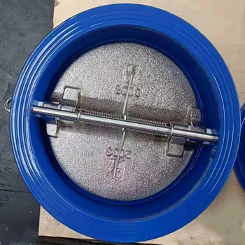 VEYRON DIN ANSI 150 LB JIS 10K Non Return Duo Dual Plate Spring Check Valve Dn200 Dn300 Price