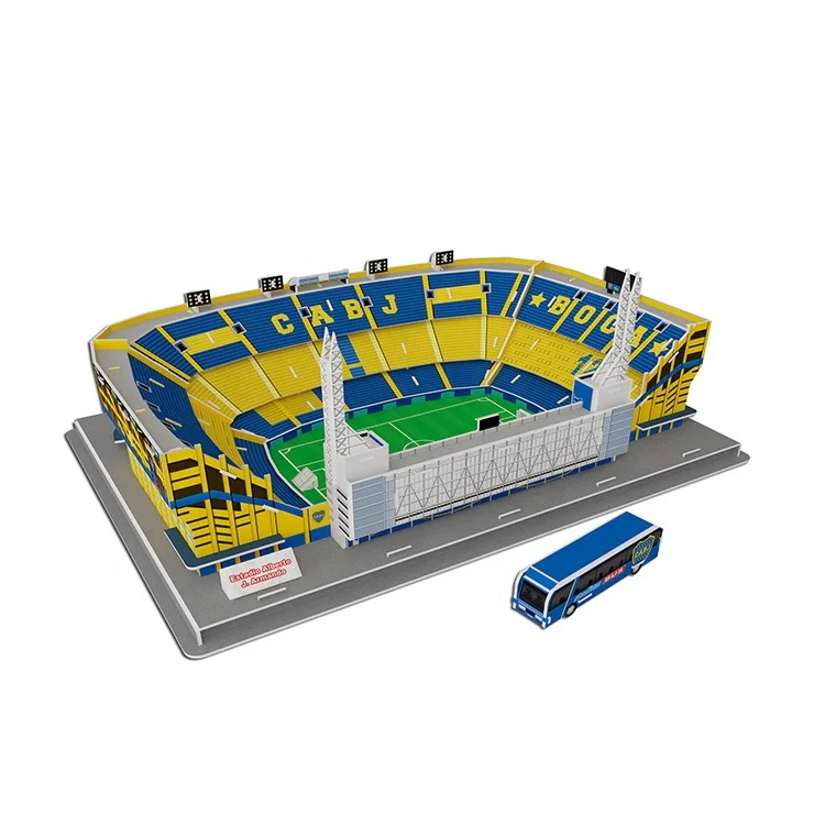 Source La Bombonera Football Stadium 3D Puzzle Jigsaw Toy Kids and Adult Rompecabezas 3D 83PCS on m.alibaba.com
