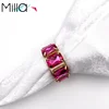 Gold Ring + Hot Pink Rhinestone