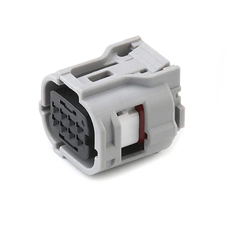 Auto 8 Pin Female Terminal Plug in Headlight Connector Ford Connector 6189-1240 90980-12520 Adapter Automotive Car Connector