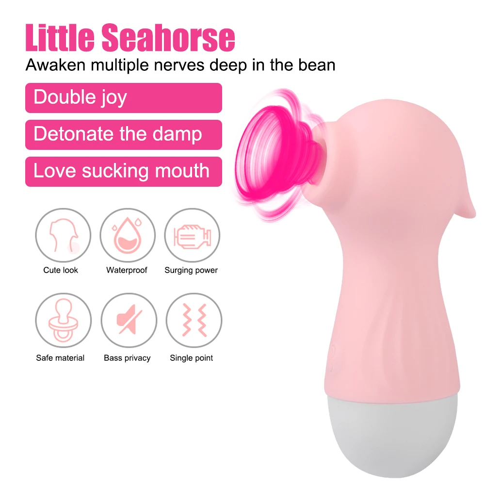 10sucking Modes Vibrator G-spot Oral Clitoris Stimulator Little Seahorse  Nipple Clit Sucker Sex Toy For Women Female Masturbator - Buy Usb Charging  ...