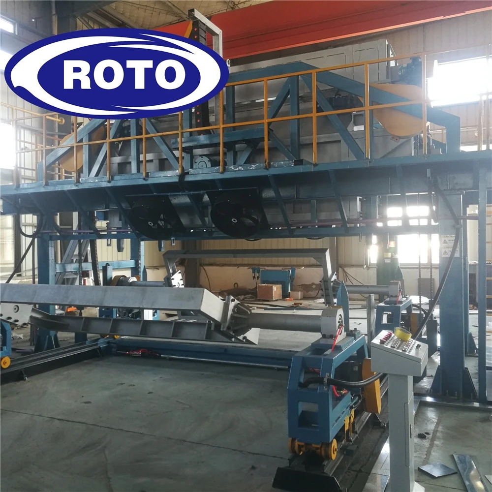 New Design Rotational Molding Shuttle Type Roto Moulding Machine