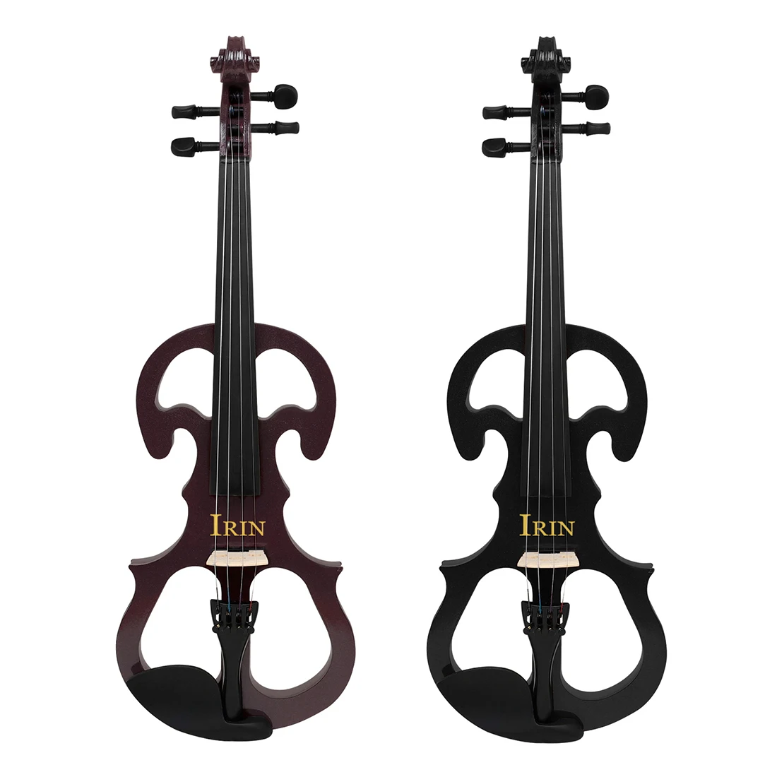 IRIN Silent Electric Violin 4/4 with Pickup - Premium Solid Wood