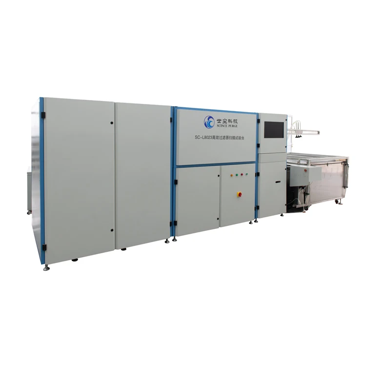 Automatic Scanning Filter Efficiency Testing Equipment Comply With En