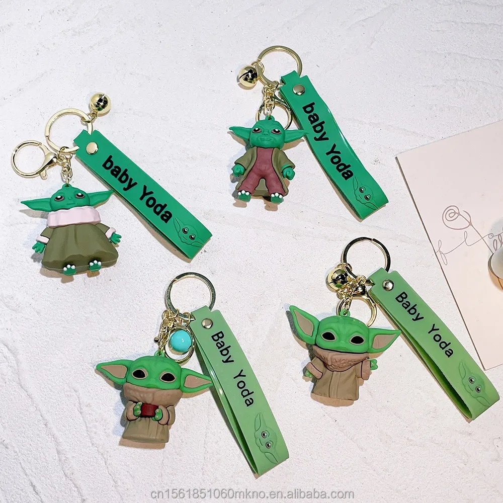 Personality Custom Anime Stars Wars Keychain Cartoon Doll Bag Pendant