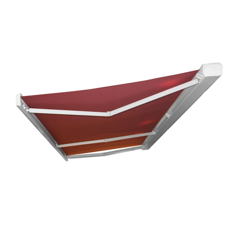 Outdoor Waterproof Canopy Adjustable Awning Acrylic Full Cassette Retractable Awning