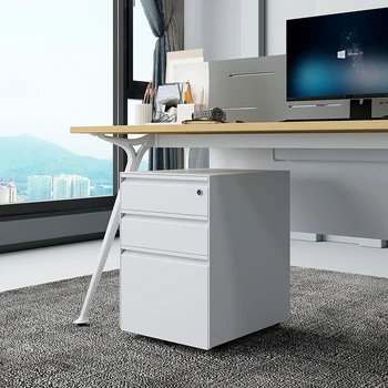 Home Office Automatic low Profile Sliding Steel Single 3 4 Drawer Handles File Cabinet Grey a3 Size
