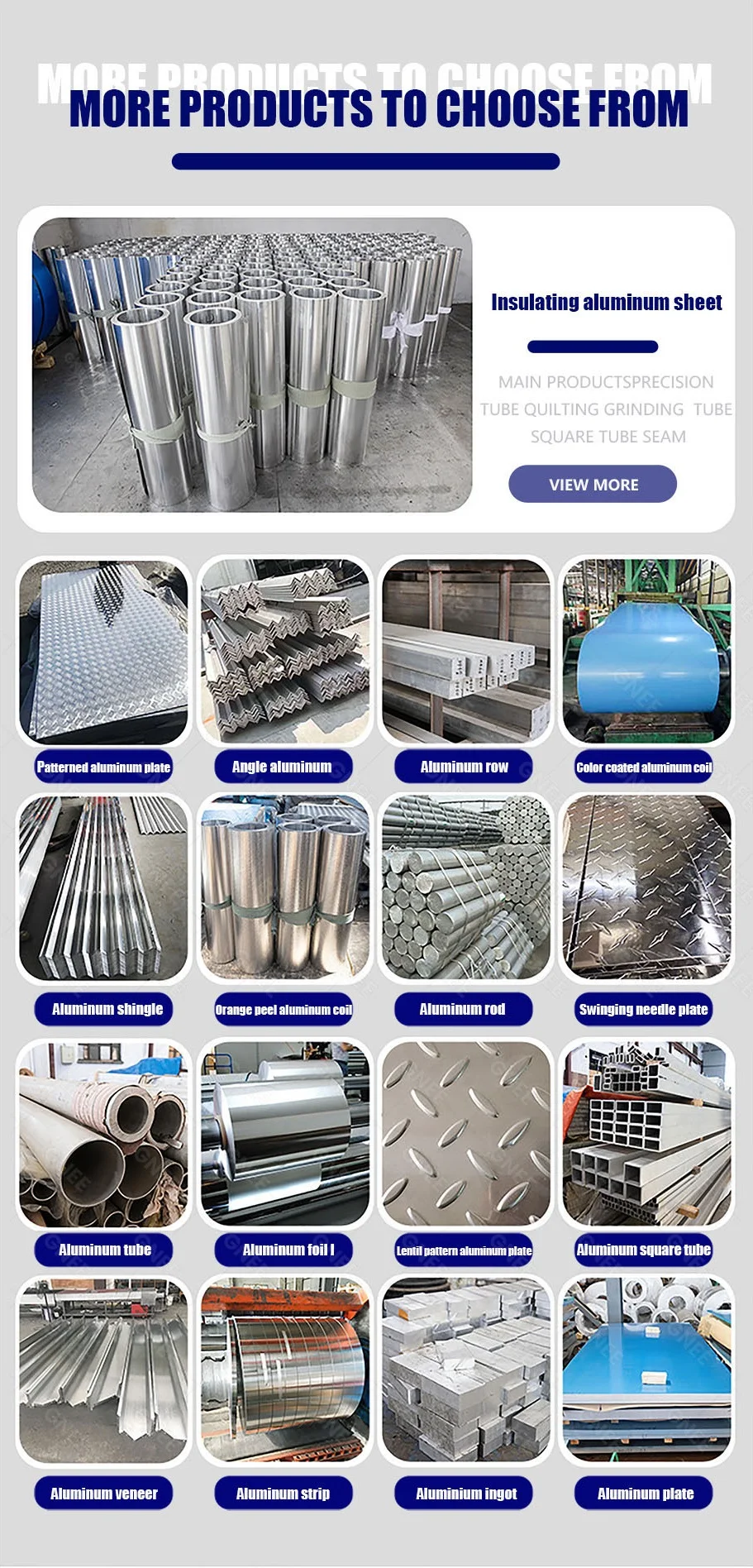 6" 8" Aluminum Coil Plate Complete 22 Gauge Aluminum Coil Sheet