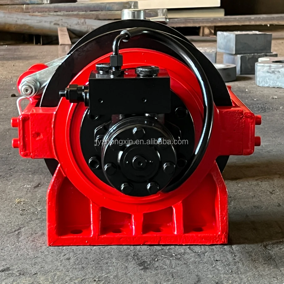 10 Ton Hydraulic Winch Hydraulic Recovery Winch Cable Pulling Winch