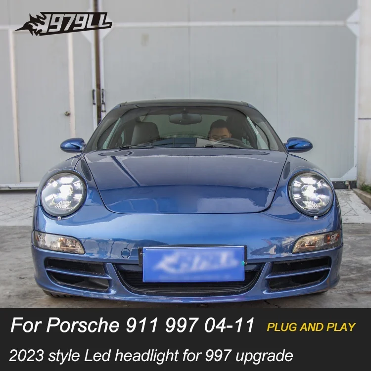 1979年高品質997.1 997.2ヘッドランプが992スタイルのpdls