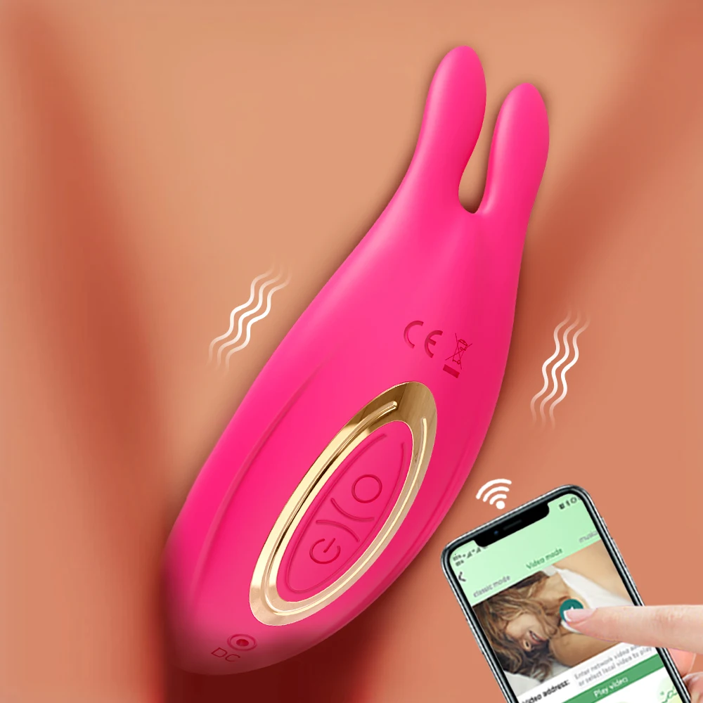 Rabbit Vibrators C-spot Wear Thrusting & Rotating Wand Female Clitoris  Stimulation Vibrating Panties Sex Toys
