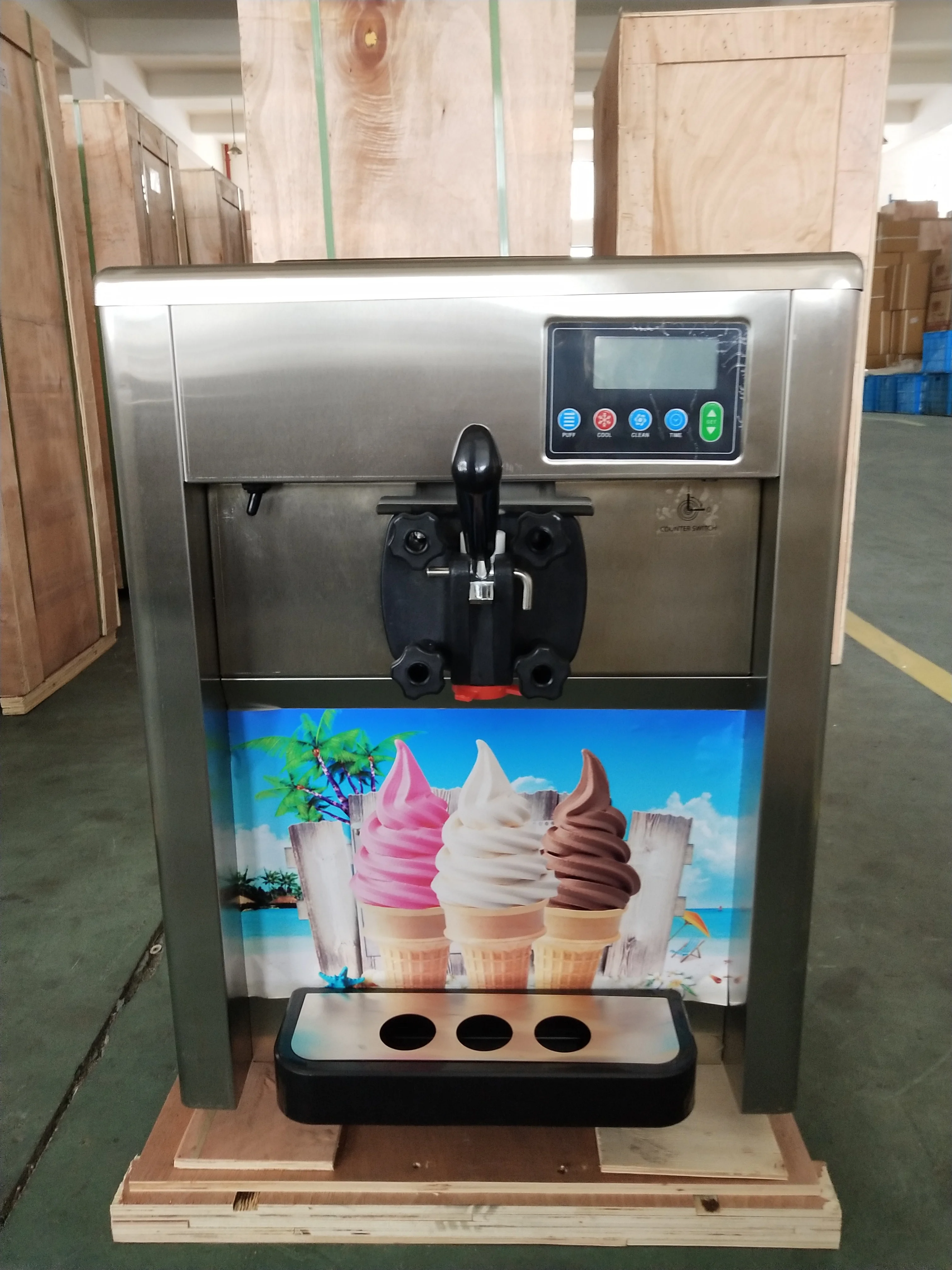 soft serve ice cream machine 110v