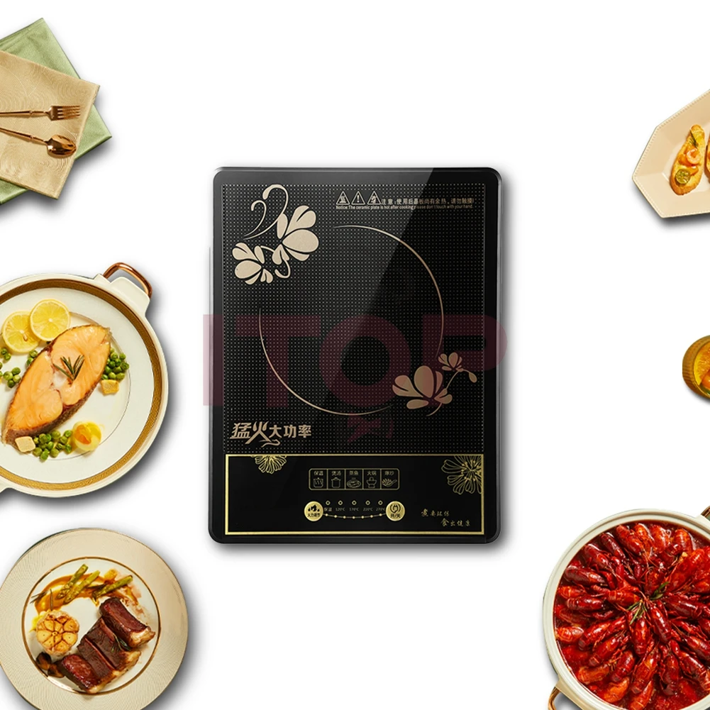 ITOP горячая Распродажа портативная электрическая индукционная плита Домашняя с одной