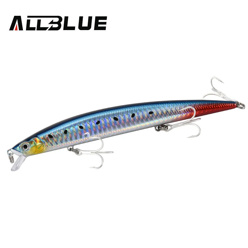 ALLBLUE SPRINT 145S Sinking Minnow 145mm, 22g Jerkbait Fishing Lure for Bass, Trout, and Saltwater Fish - Multi-Color Options ALLBLUE SPRINT 145S Sinking Minnow 145mm, 22g Jerkbait Fishing Lure for Bass, Trout, and Saltwater Fish - Multi-Color Options