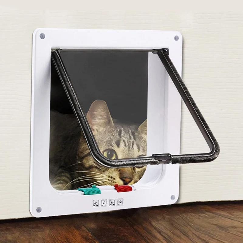 plastic cat door