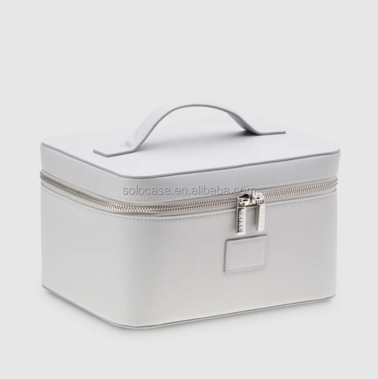 PU Leather Waterproof Portable Cosmetic Bag