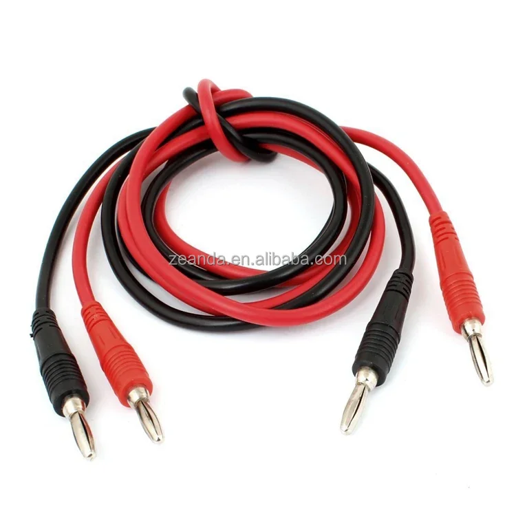 2mm Banana Plug Male DC Power Cable - Zeanda ECG Test Cable
