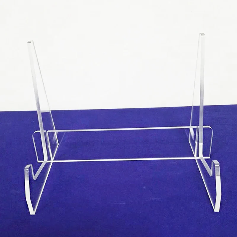 Acrylic Book Stand Holder With Ledge Clear Acrylic Book Easel With ...