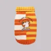 Striped color-blocked sweater