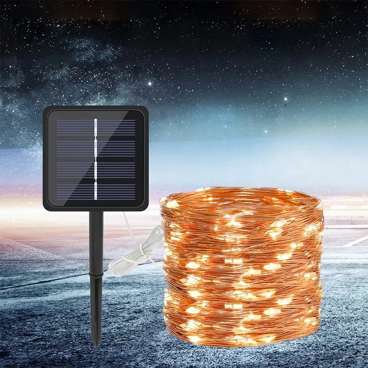 Kanlong хорошо продаваемый Хэллоуин Рождество праздник солнечный свет сада Фея 20 м 200LED гирлянда для домашний