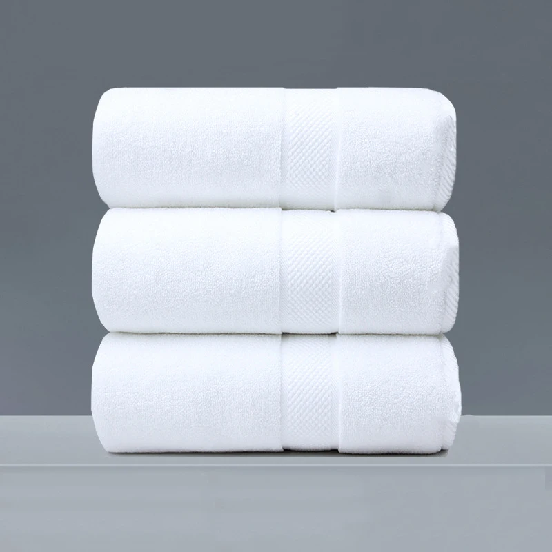 Cotton hotel luxury embroidery flat woven embroidery floral customization towel sets bath towel