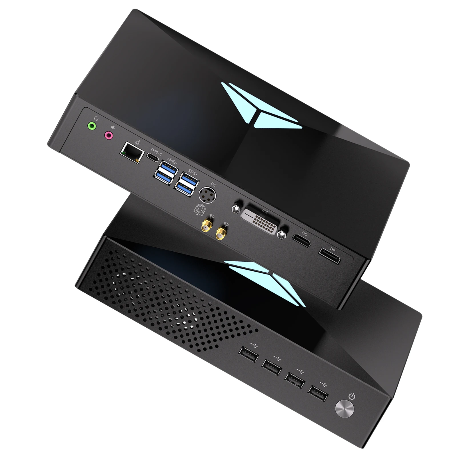 Mini Gaming PC with I9 I7 I5 9900T, RTX3050 8G, 64GB RAM