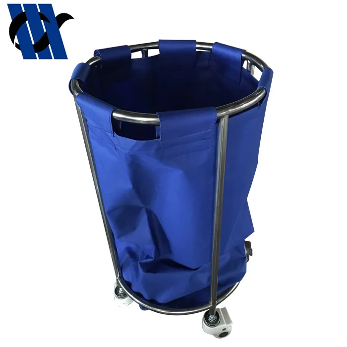 BDT216  Hospital Stainless Steel Crash Cart Medical Nursing Treatment Trolley With Wheels Medical Trolley
