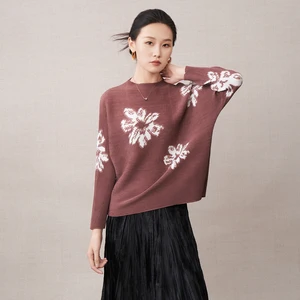 Direct From the Factory Women's Fashion T-Shirt Design Loose Fit Stretch Printed Casual Batwing Sleeve Top