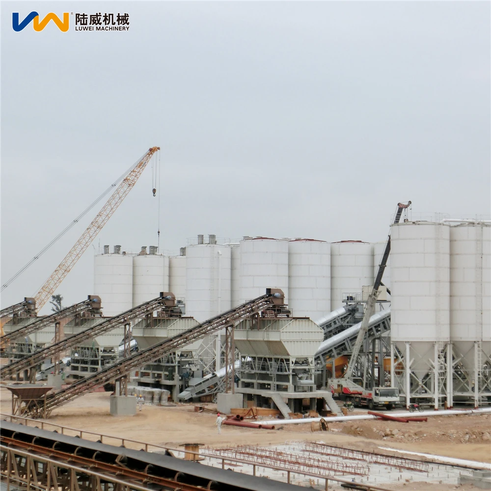 Cement Silo with Roof Structure and Steel Steel Structure