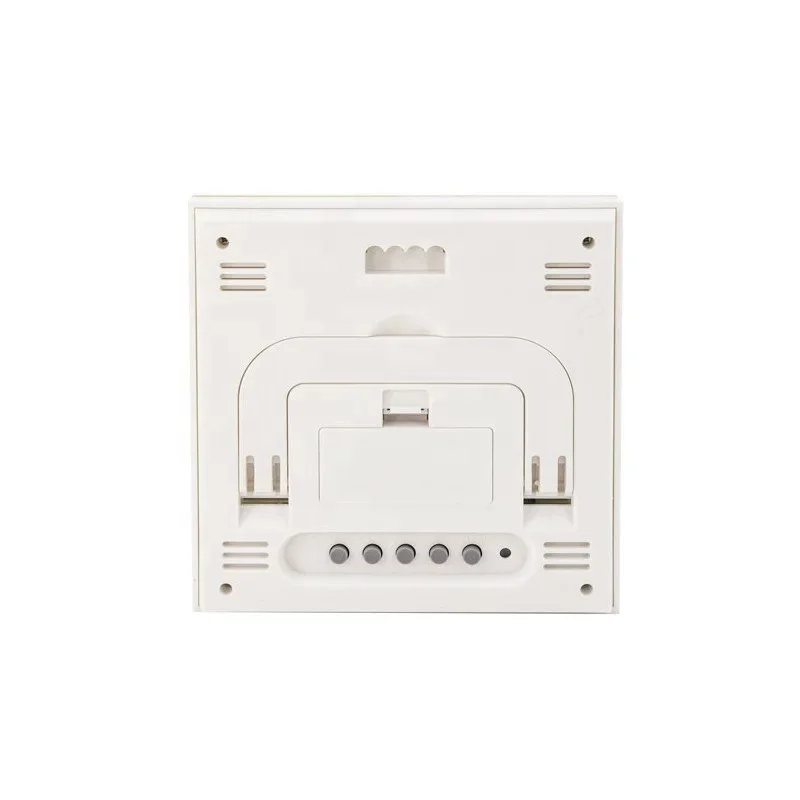 Promotional Bamboo Weather Station Eco-friendly Multi-functional LCD Digital Calendar Alarm Clock