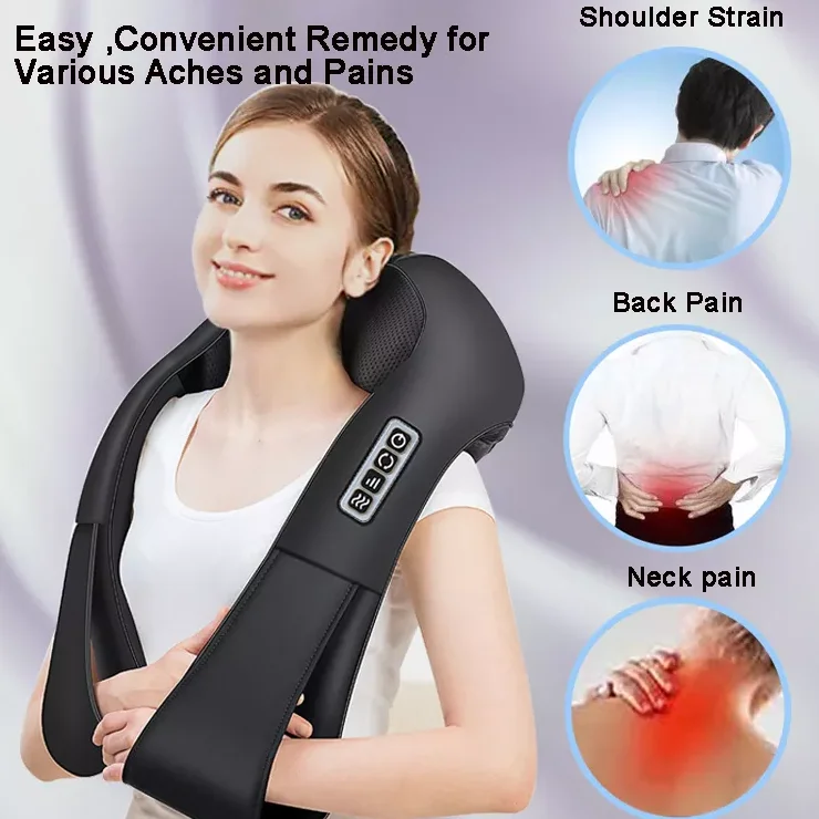 Various Specifications Led Neck And Shoulder Head Massager With 3 Modes Adjustable Usb Neck