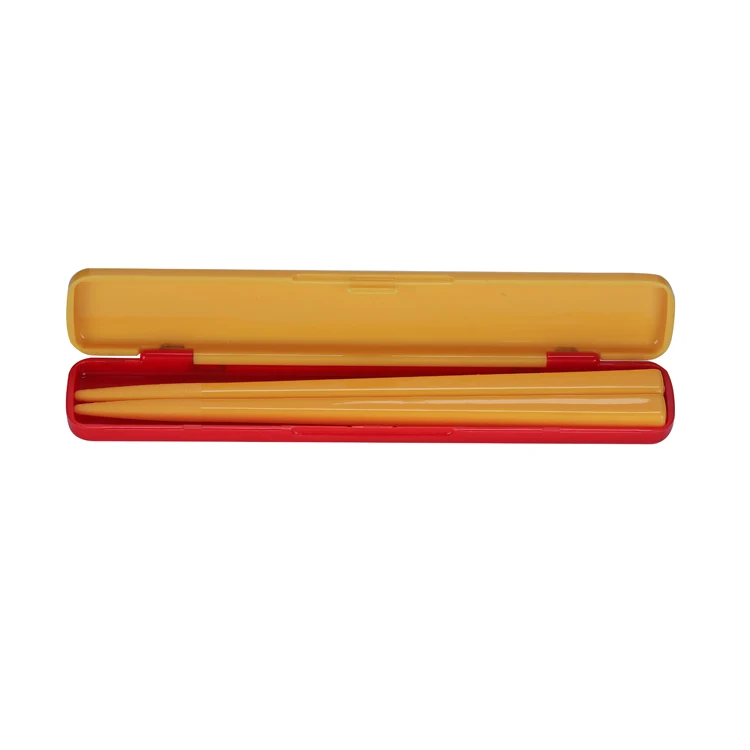 Hot Sale Reusable Japan Style Food Grade Chopstick Gift Portable Kids Chopstick Plastic Chopstick Holder Set for School Home