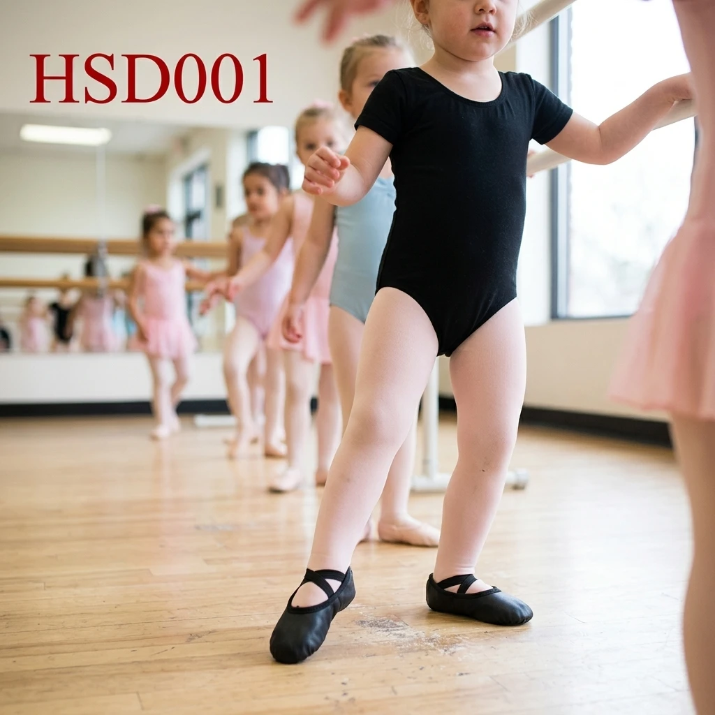 ZYF,Pointe Work Soft Suede Leather Sole Dance Shoes for Baby Skin-friendly Cotton Lining Multi Colors Ballet Shoes HSD001