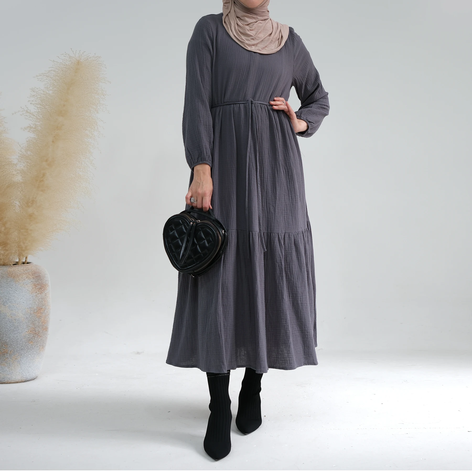 little white cotton dress Few Moda | Ophelia Organic Size:17.5 - 34/35 Hang to dry collection-back-in-stock Timeless Dress | Red