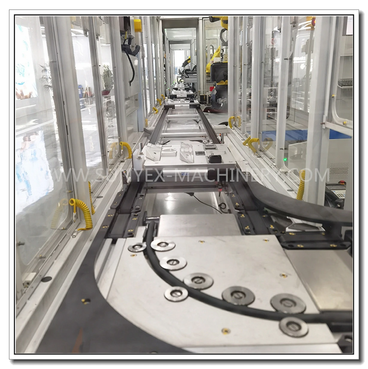 Sunyex Factory Custom Automatic Packaging Machine Palletizer Line Palletizing Robot Price Robotic Sewing Machine Glass Machine