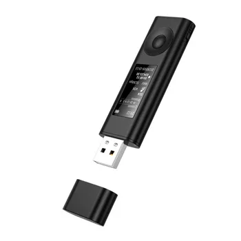 0.96inch HD LED screen Slim USB Flash Drive 1536 Kbps Audio Quality PCM lossless professional recording pen recorder