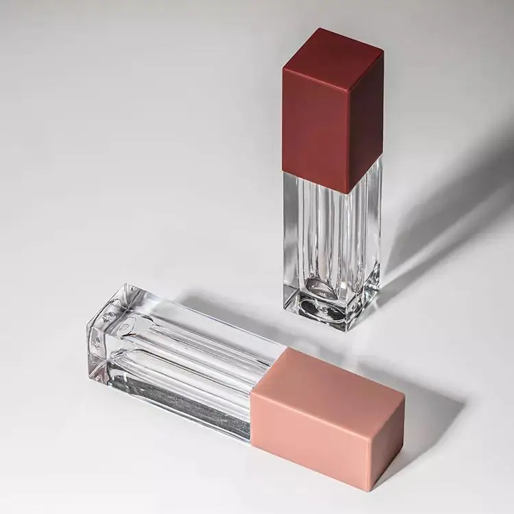 Wholesale 3ml Square Lip Gloss Tube Plastic Pet Tube Lipstick Lip Glaze wholesale-3ml-square-lip-gloss-tube-plastic-pet-tube-lipstick-lip-glaze