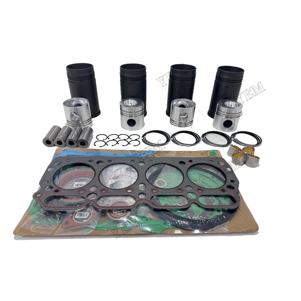 4D105 Overhaul Kit With Gasket Set Fits for Komatsu Engine Repair Kit 2
