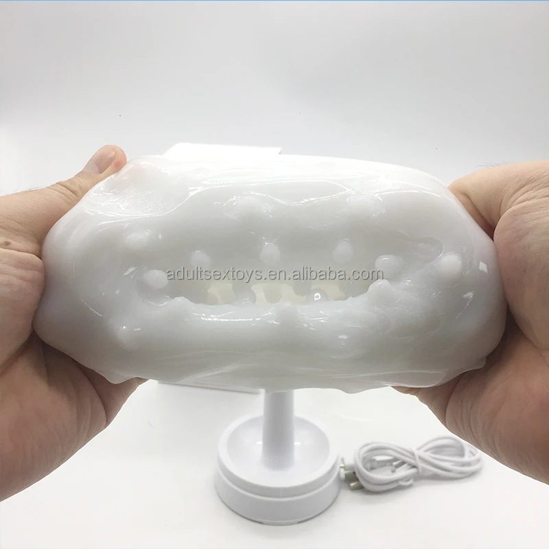 Soft Silicone Stroker Sleeve Masturbators USB Charging Heating Rod Male  Masturbation Cup Sex Toys for Men