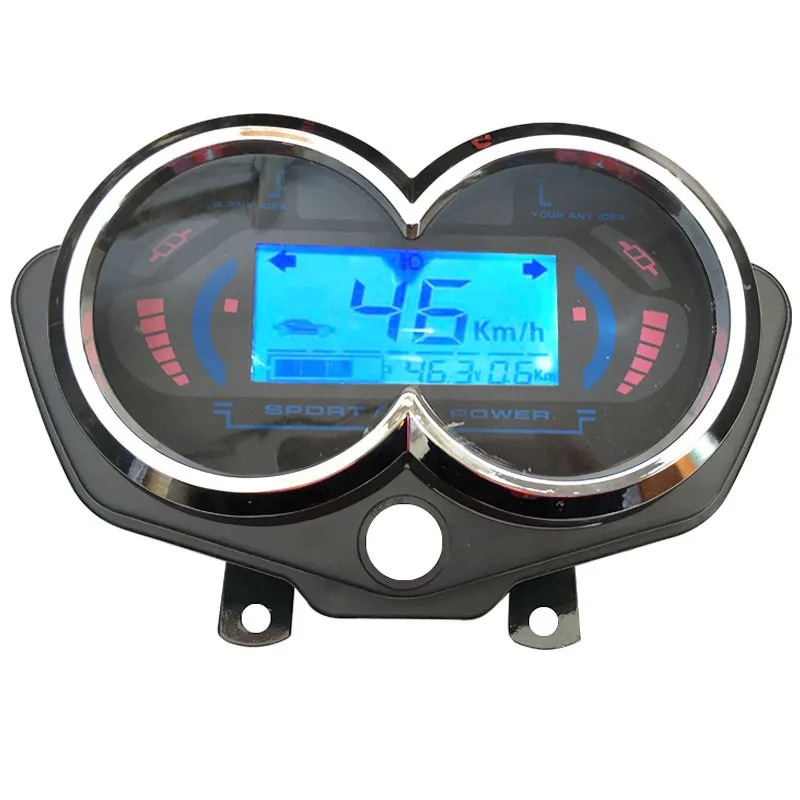 Электрический трехколесный велосипед электронный скоростной налобный фонарь дисплей диапазона рулевого управления инструмент