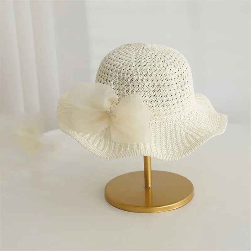 Соломенная шляпа для девочек