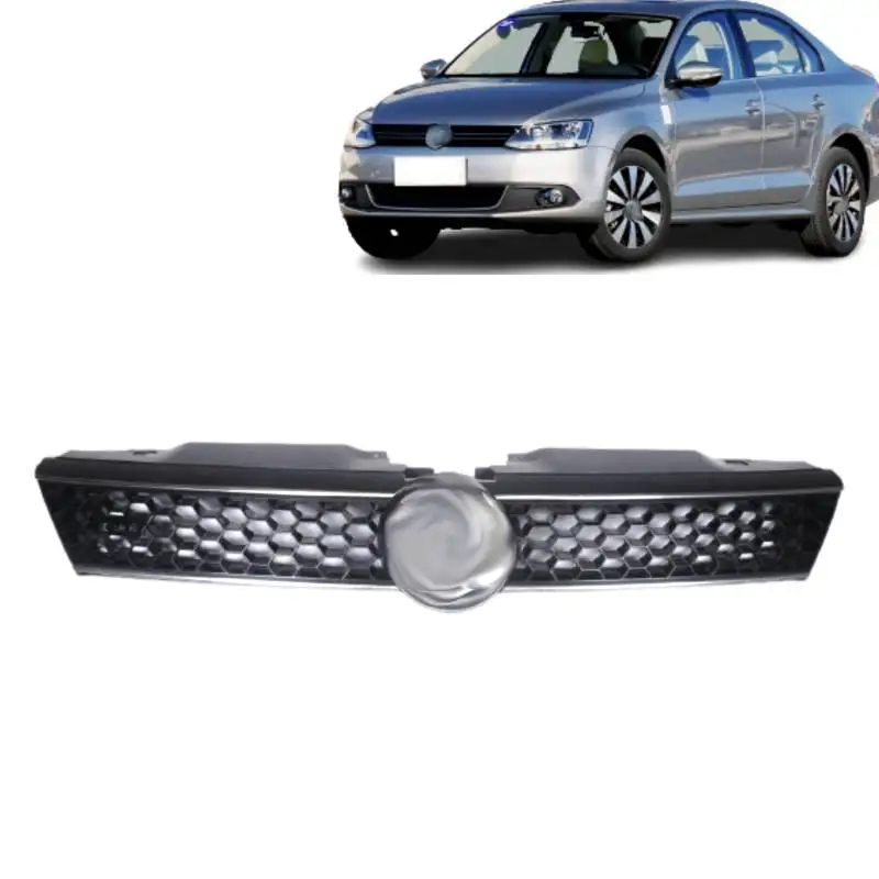 Textured Gray Shell with Black Insert car Grille Assembly for 2011-2014 Volkswagen Jetta VW1200151 5C6853653A